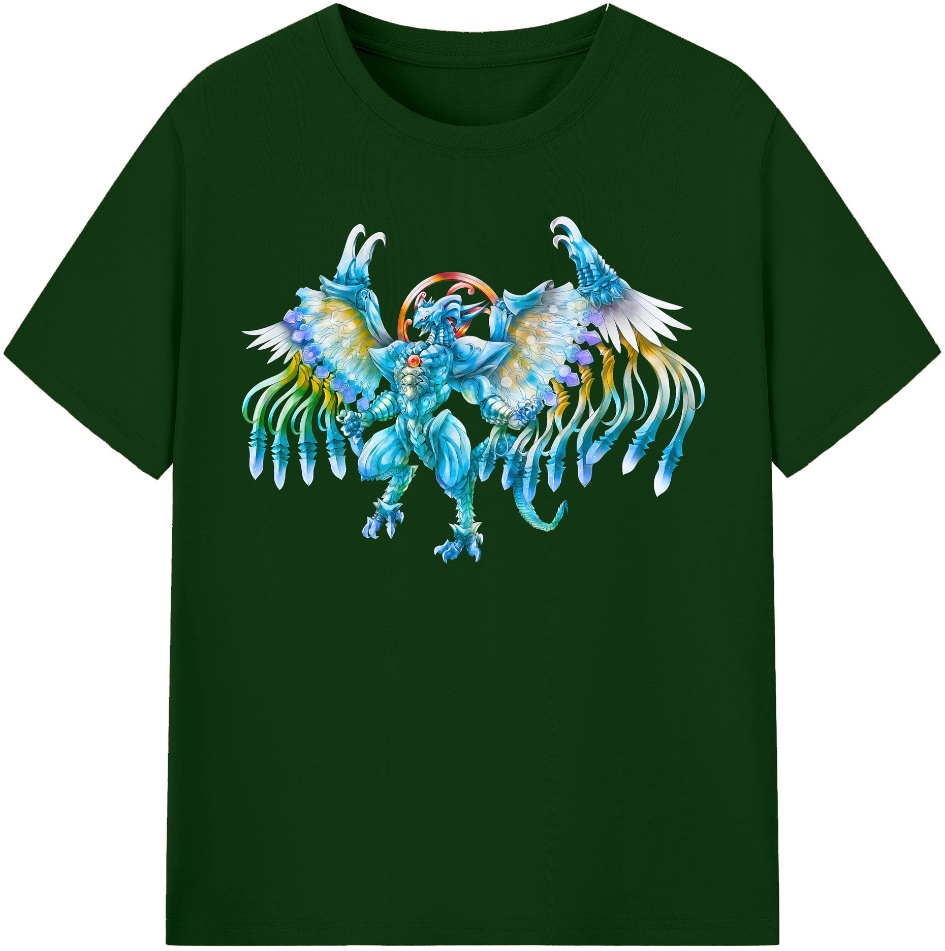 （画像用） 遊☆戯☆王 Yu-Gi-Oh! 綿100％半袖Tシャツ（フロントプリント）